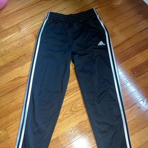 Adidas Men’s Track Pants Black White Small